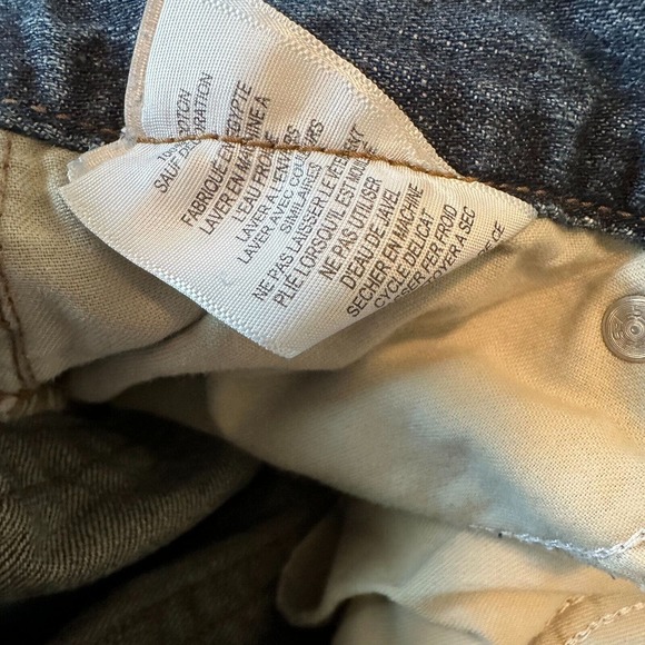 LEVI'S 505 Regular Fit 27x27 Straight Leg Blue Jeans Size Regular 14 *NICE - Picture 6 of 11